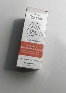 Foxtale Vitamin C Brightening Serum  🍊
