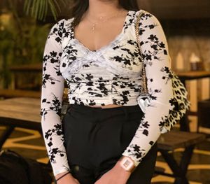 Floral Lace Top- 32-34 bust