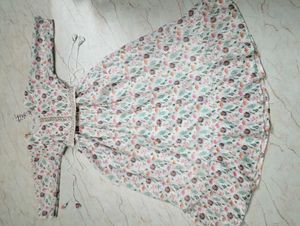 New with tag Chickonkuri Floral Print Midi Dress