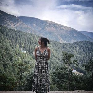 Boho Floral Maxi Dress