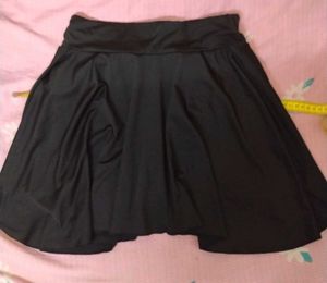 Black Gym Skater Skorts