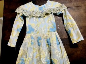 Soft Organza Designed Gown For Girl