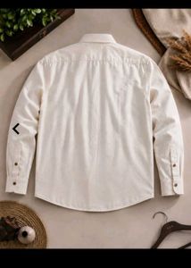 Men's Embroidered Linen Shirt