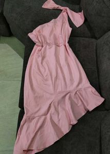 Urbanic Bow One Shoulder Dress