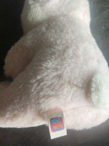 Cute Pink Bunny Stuffed Toy