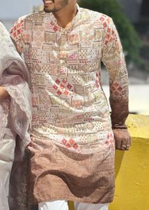Men's Printed Kurta