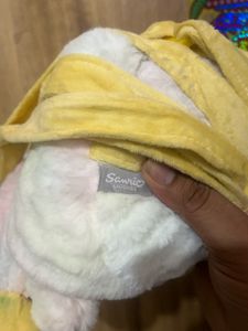 Sanrio Rainbow Cotton Candy Pompompurin backpack