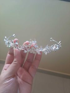 Elegant Silver Bridal Tiara