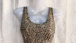 Leopard Print Crop Top