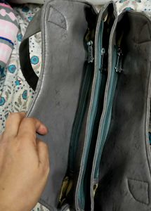 Stylish Grey Shoulder Bag