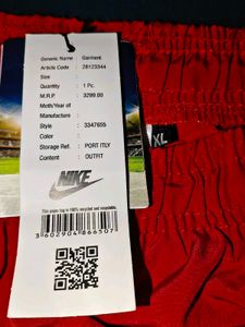 NBA Nike Red Track Pants