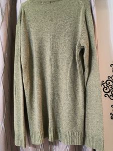 Men's Oversized Olive Green Sweater
