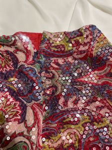 Boho Chic Sequin Skirt