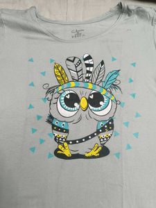 Cute Owl Graphic Kids' T-Shirt