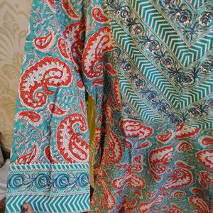 Beautiful Paisley Print anarkali