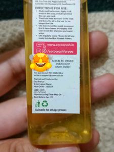 Coco Crush Lice Remover Shampoo &amp; Oil