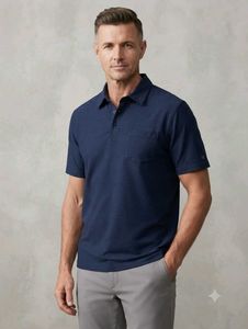 TOPTEN Classic Blue Polo t-shirt