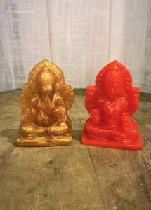 Ganesh Lakshmi Idol Set - Handmade