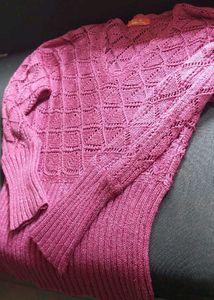 Pink Knit Sweater