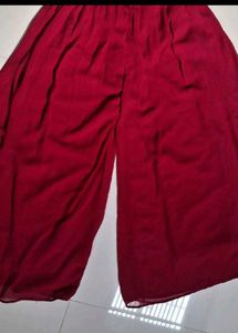 Maroon Ethnic Dress with Jacket