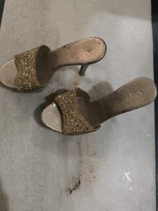 Embellished Heeled Sandals