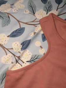Rose Pink Racerback Tank Top