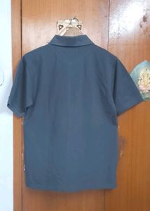 Men's Grey Polo T-Shirt