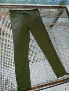 Stylish Olive Green Trousers