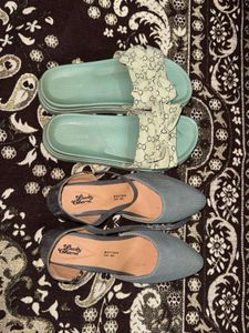 Women's Footwear Bundle - Slides &amp; Flats