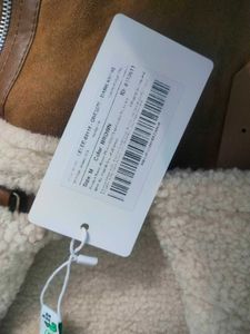 Newme Imported Fleece sleeveless Pu Jacket