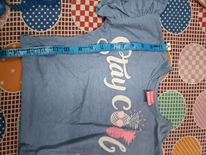 Kids Girls Smart Crop Top For 2 To 4 Years Old Girl