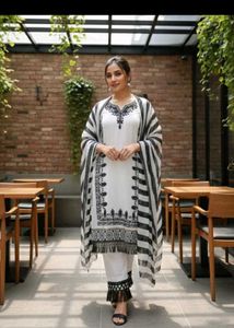 Pakistani Embroidered Suit 3pc