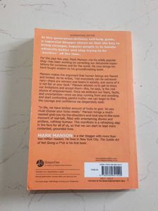 The Subtle Art of Not Giving a F*ck Book
