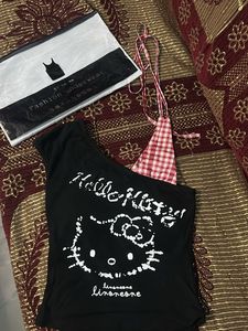Hello Kitty One-Shoulder Top