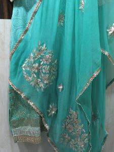 Beautiful Kurta And Sharara Set In Ombre