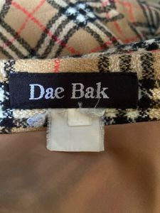 Burberry Check Skirt