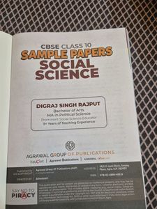 sample papers social science class 10th CBSE