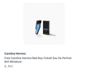 Carolina Herrera Bad Boy Cobalt Eau de Parfum