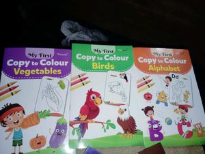 My First Copy to Colour Books Set