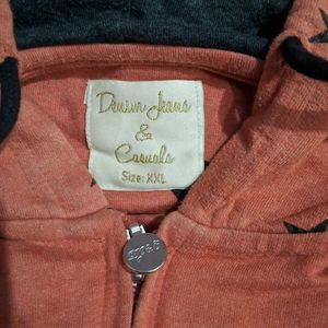 Rust Hoodie Jacket