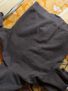 Brown Zip-Up Hoodie