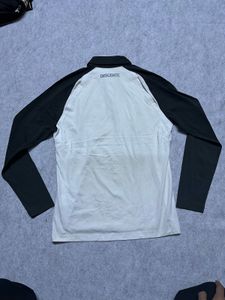 Descente Long Sleeve Polo Shirt