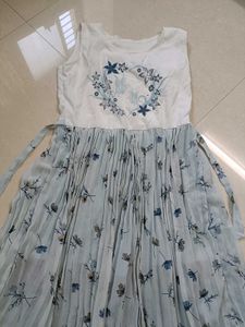 Chic Floral Print Sleeveless Dress