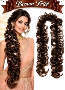 Beautiful Hair Extension brown 24 inch..