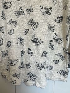 Butterfly Print Lightweight Top