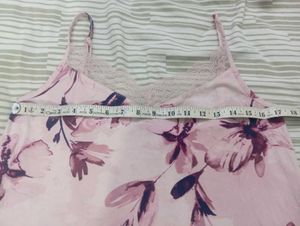Floral Print Satin Pajama Set