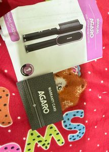 AGARO Hair Straightener Brush - Like New!