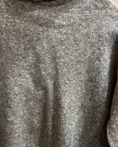 Cozy Gray Turtleneck Sweater