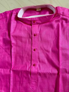Men's Pink Kurta