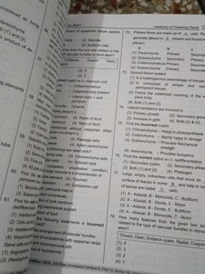 Momentum Booster For NEET Biology Class XI